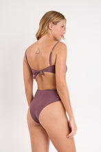 Laden Sie das Bild in den Galerie-Viewer, Model Back: Rio De Sol Oberteil Top Malibu-Ebano Bandeau-Iris

