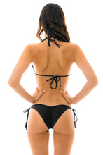 Laden Sie das Bild in den Galerie-Viewer, Model Back: Rio De Sol Oberteil Top Ambra Preto Eva
