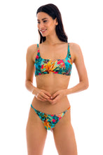 Laden Sie das Bild in den Galerie-Viewer, Model Front: Rio De Sol Oberteil Top Paradise Bra-Sport
