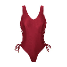 Laden Sie das Bild in den Galerie-Viewer, Product Front: Rio De Sol Badeanzug Shimmer-Divino Zoe
