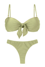 Laden Sie das Bild in den Galerie-Viewer, Product Front: Rio De Sol Set Set Oliva Bandeau-No Nice-Fio
