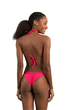 Laden Sie das Bild in den Galerie-Viewer, Model Back: Rio De Sol Unterteil Bottom Dots-Virtual-Pink Frufru

