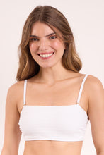 Laden Sie das Bild in den Galerie-Viewer, Gallery: Rio De Sol Oberteil Top Memphis-White Bandeau-Reto
