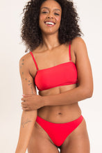 Laden Sie das Bild in den Galerie-Viewer, Image 07: Rio De Sol Set Set Rouge Bandeau-Reto Nice-Fio
