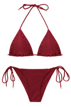 Laden Sie das Bild in den Galerie-Viewer, Product Front: Rio De Sol Set Set Shimmer-Divino Tri-Rope Cheeky-Rope
