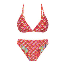 Laden Sie das Bild in den Galerie-Viewer, Product Front: Rio De Sol Set Set Floral-Scales Tri-Fixo Essential-Comfy
