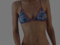 Laden und Abspielen von Videos im Galerie-Viewer, Video: Rio De Sol Oberteil Top Palms-Blue Tri-Fixo
