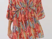 Laden und Abspielen von Videos im Galerie-Viewer, Video: Rio De Sol Kaftans/Cover-Ups Sea-Bloom Kaftan Bel
