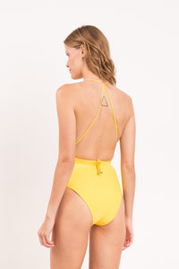 Model Back: Rio De Sol Badeanzug Amarelo New Vegas
