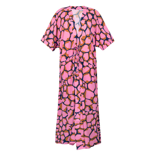 Product Front: Rio De Sol Strandkleid Amore-Pink Long Dress