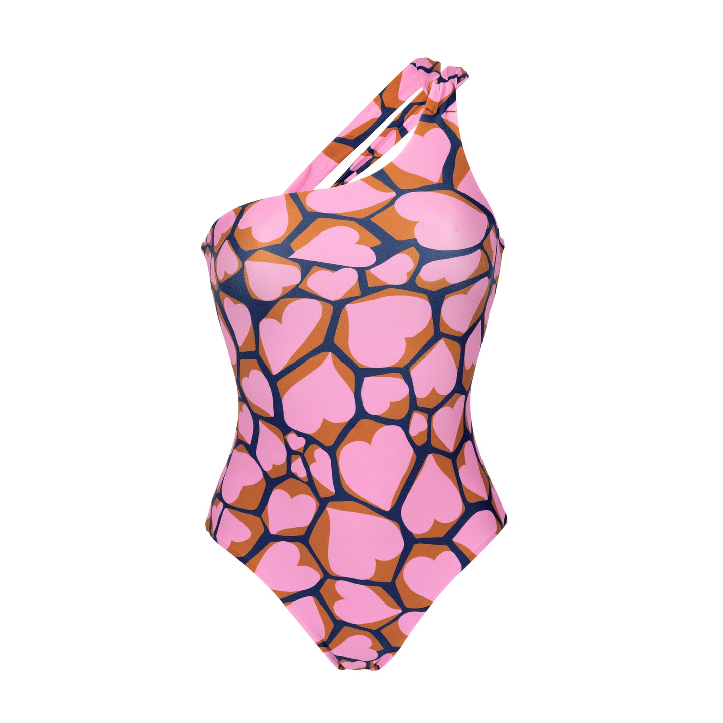 Product Front: Rio De Sol Badeanzug Amore-Pink Santorini
