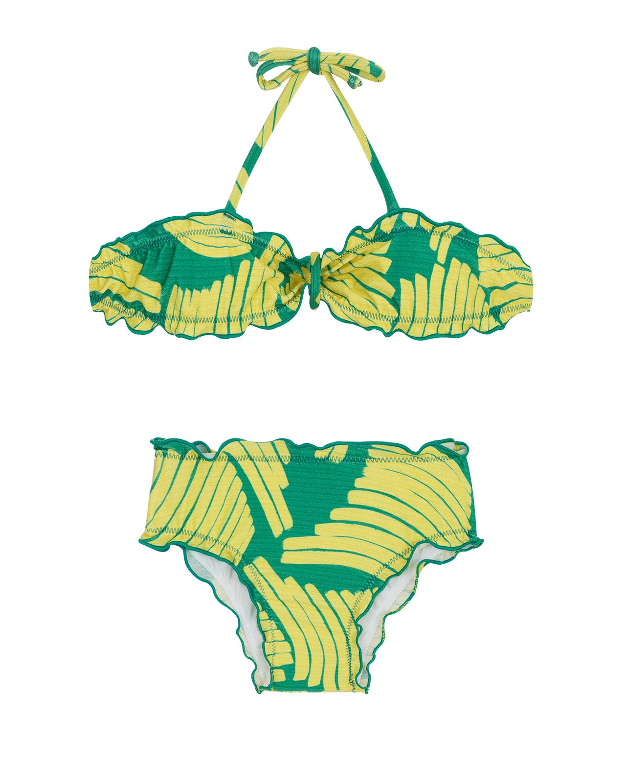 Product Front: Rio De Sol Mädchen-Bikini Banana Yellow Kids