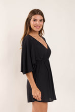 Laden Sie das Bild in den Galerie-Viewer, Image 02: Rio De Sol Strandkleid Black Mini Dress

