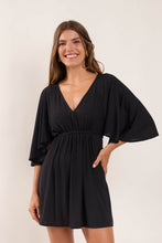 Laden Sie das Bild in den Galerie-Viewer, Image 04: Rio De Sol Strandkleid Black Mini Dress
