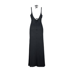 Product Back: Rio De Sol Strandkleid Black Saida Yara