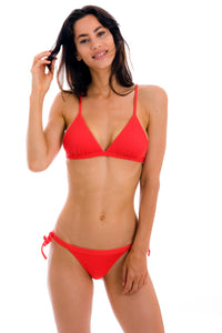 Model Front: Rio De Sol Unterteil Bottom Cotele-Tomate Rio