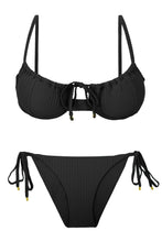 Laden Sie das Bild in den Galerie-Viewer, Product Front: Rio De Sol Unterteil Bottom Dots-Black Ibiza-Comfy
