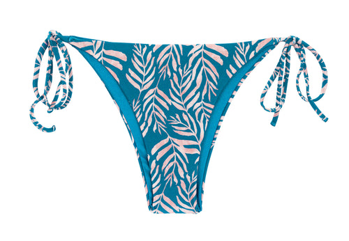 Product Front: Rio De Sol Unterteil Bottom Palms-Blue Ibiza