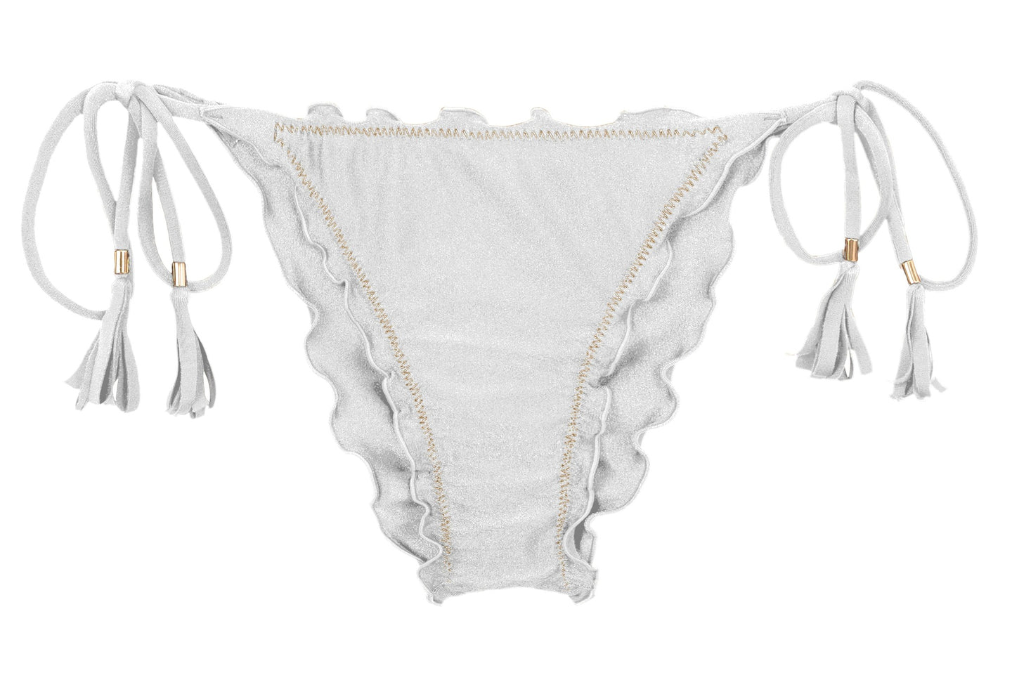 Product Front: Rio De Sol Unterteil Bottom Shimmer-White Frufru