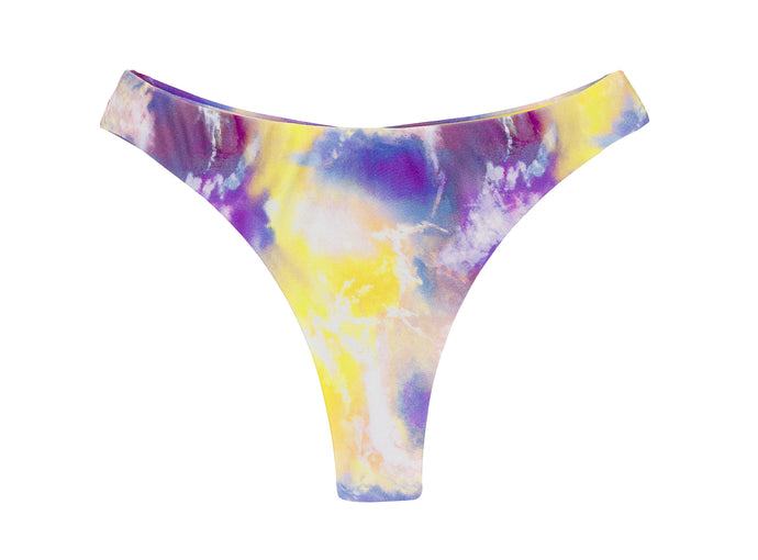 Product Front: Rio De Sol Unterteil Bottom Tiedye-Purple Fio