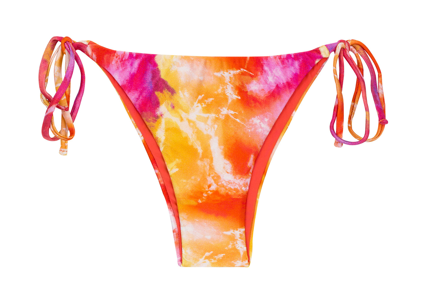 Product Front: Rio De Sol Unterteil Bottom Tiedye-Red Ibiza