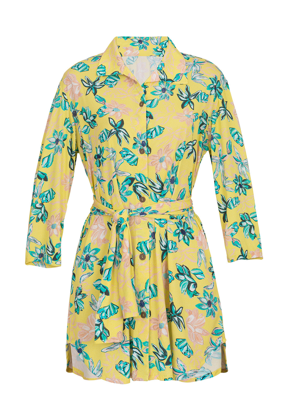 Product Front: Rio De Sol Hemdblusenkleid Chemise Florescer