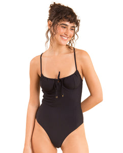 Gallery: Rio De Sol Badeanzug Dots-Black Julia