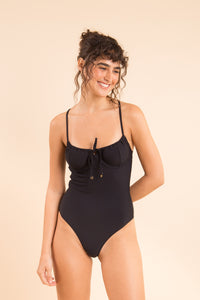 Image 08: Rio De Sol Badeanzug Dots-Black Julia