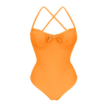 Laden Sie das Bild in den Galerie-Viewer, Product Front: Rio De Sol Badeanzug Dots-Mango Julia
