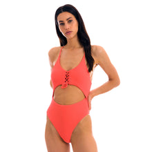 Laden Sie das Bild in den Galerie-Viewer, Gallery: Rio De Sol Badeanzug Dots-Tabata Ivy Strap
