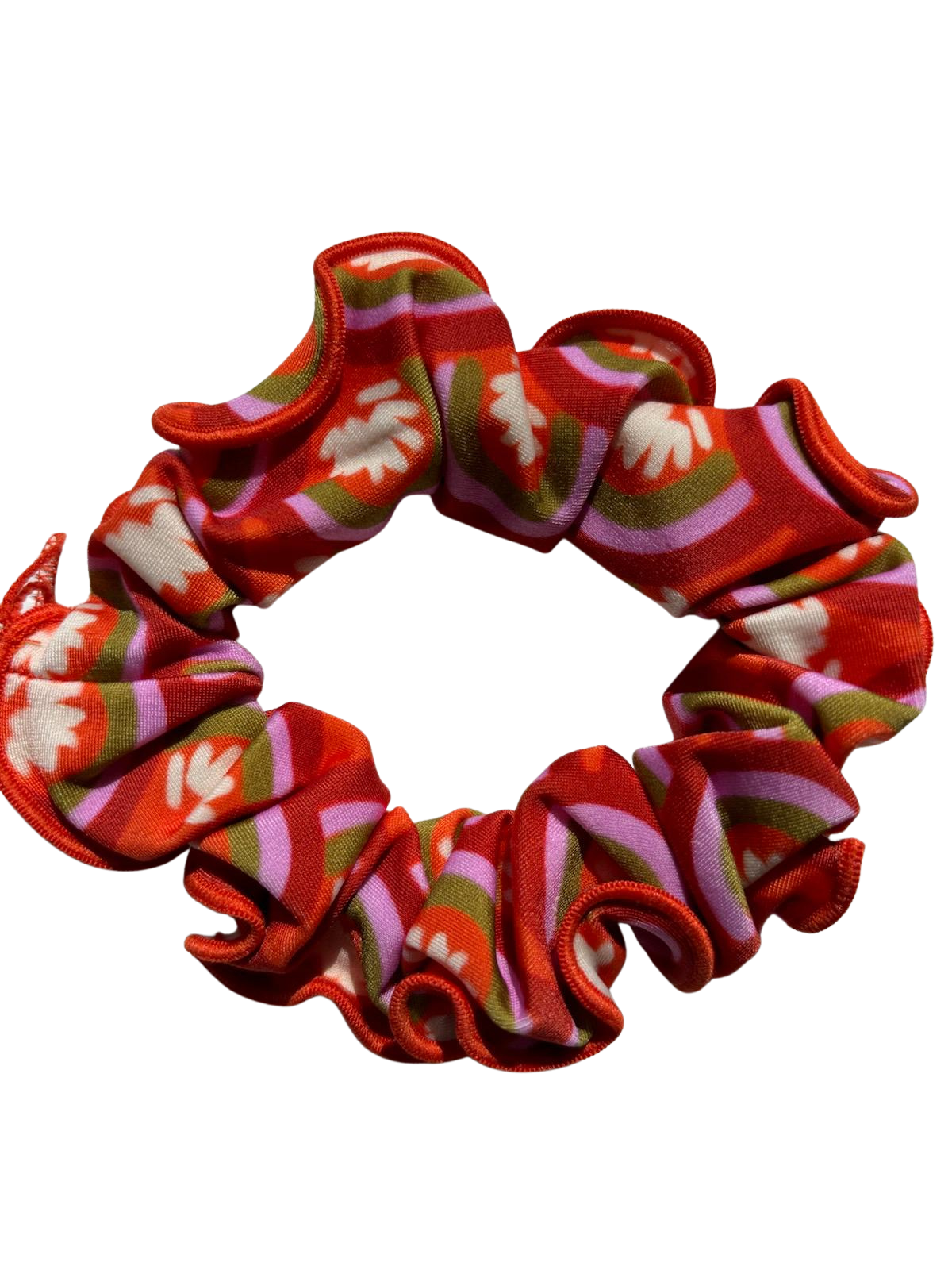 Product Front: Rio De Sol Haar-Accessoires Floral-Scales Scrunchie