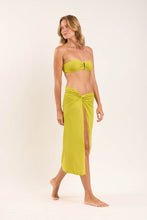 Laden Sie das Bild in den Galerie-Viewer, Image 02: Rio De Sol Strandrock Fluity-Abacateiro Long Skirt Knot
