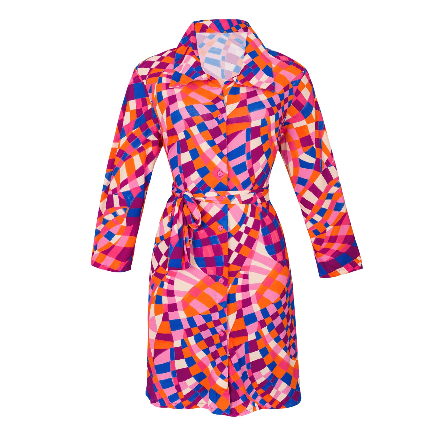 Product Front: Rio De Sol Hemdblusenkleid Funny Chemise