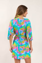Laden Sie das Bild in den Galerie-Viewer, Model Back: Rio De Sol Strandkleid Fusion Mini Dress
