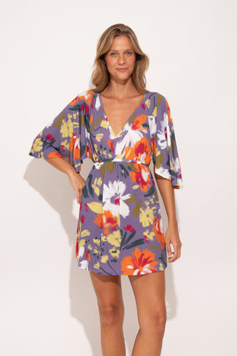 Gallery: Rio De Sol Strandkleid Garden-Flower Mini Dress