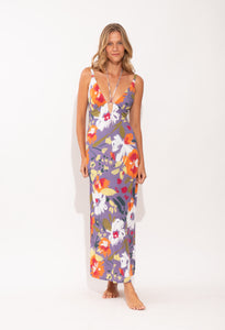 Image 02: Rio De Sol Strandkleid Garden-Flower Saida Yara