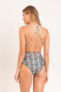 Model Back: Rio De Sol Badeanzug Ikat New Vegas