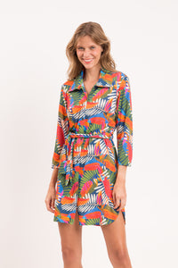 Image 04: Rio De Sol Strandkleid Jungle Chemise