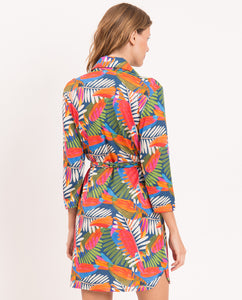 Image 07: Rio De Sol Strandkleid Jungle Chemise