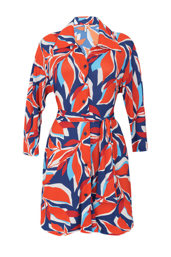 Product Front: Rio De Sol Strandkleid Leaves Chemise