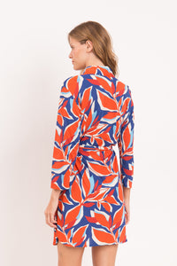 Model Back: Rio De Sol Hemdblusenkleid Leaves Chemise