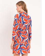 Laden Sie das Bild in den Galerie-Viewer, Image 07: Rio De Sol Hemdblusenkleid Leaves Chemise
