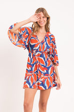 Laden Sie das Bild in den Galerie-Viewer, Image 08: Rio De Sol Strandkleid Leaves Mini Dress
