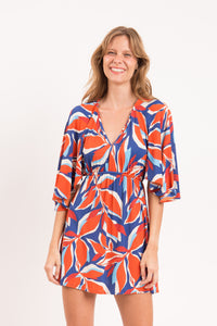 Image 11: Rio De Sol Strandkleid Leaves Mini Dress