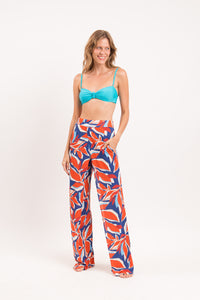 Image 10: Rio De Sol Strandhosen Leaves Wide Pants