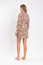 Laden Sie das Bild in den Galerie-Viewer, Image 08: Rio De Sol Strandkleid Leopard Chemise
