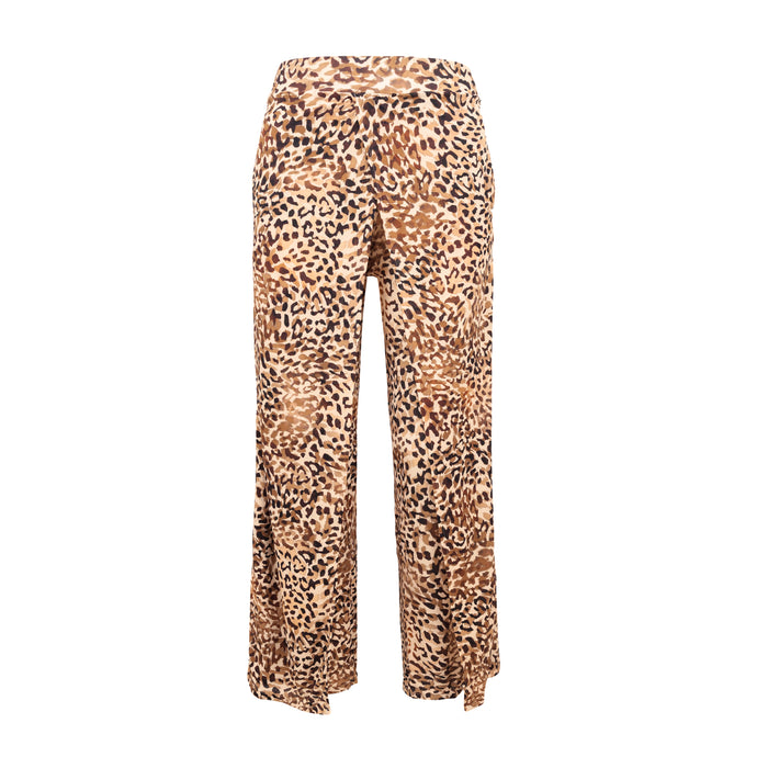 Product Front: Rio De Sol Strandhosen Leopard Wide Pants