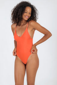 Model Front: Rio De Sol Badeanzug Light-Peach Hype