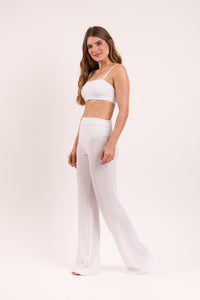 Image 02: Rio De Sol Strandhosen Memphis-White Pants Lana