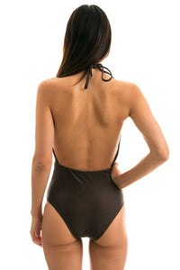 Model Back: Rio De Sol Badeanzug Meteorite Transpassado